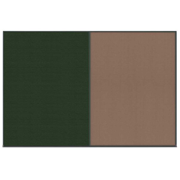 Enclosed Corkboard, 1 Door, 60